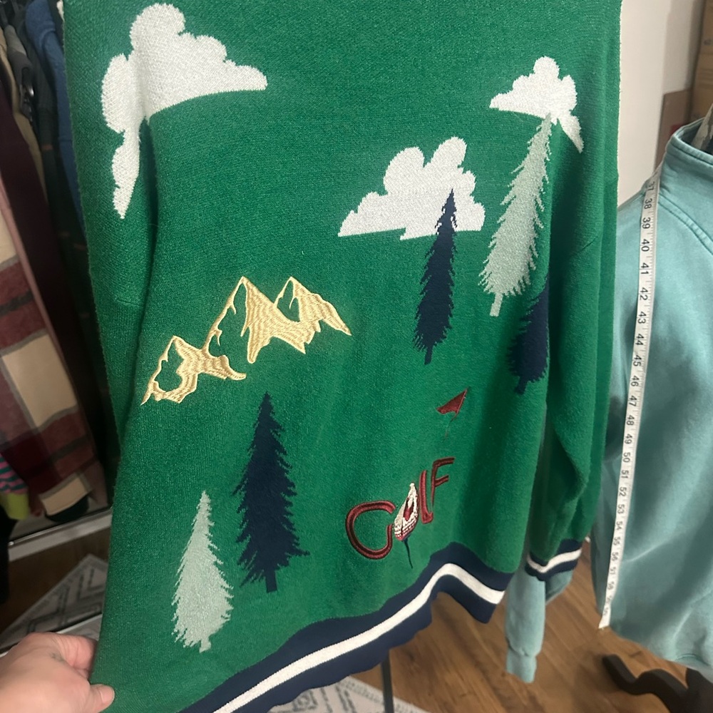 Disney Green Knit Sweater - Picture 6 of 8
